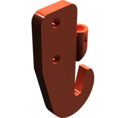 Pièces agricoles - Pièce divers - crochet HL25 cat2 soudé -peint-