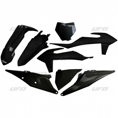 Pièces Quad & Motos - Plastiques - Kit plastiques UFO noir KTM SX/SX-F