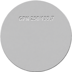 Pièces agricoles - Pièce divers - Bouchon de tuyau GPN 250 / 139,7