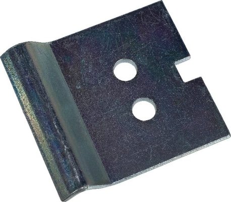Pièces agricoles - Machines - Plaque fixation 60x3x66 2xD8,5