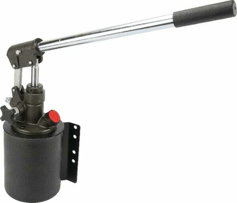 Pièces agricoles - Hydraulique - Pied béquille avec pompe manuelle 3,3 t