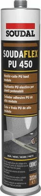 Chimie - Chimie divers - Mastic colle PU élastique haut Module SNJF PU450 (noir) 300mL