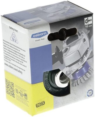 Outils - Outils divers - Brosse métallique M14 65 mm en acier inoxydable