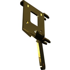 Pièces agricoles - Pièce divers - Support pour plaque déflecteur LH Roller
