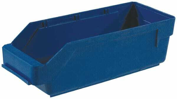 Pièces agricoles - Outils atelier - Bac rangement 500x180x95 bleu