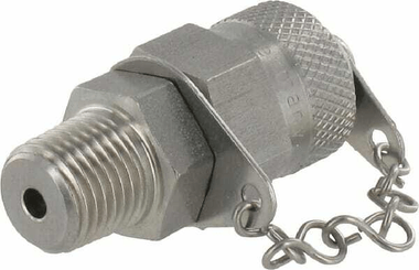 Pièces agricoles - Hydraulique - Point de mesure 1/4 NPT RVS