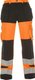 Pantalons, L, 54, Hi-Vis, orange-noir Trendy High Visible Line by, Hydrowear