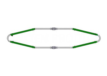 Materiels - Matériel d'élevage - autre - PACK DE 25 EPINGLE COWFLEX II BLD VERTE