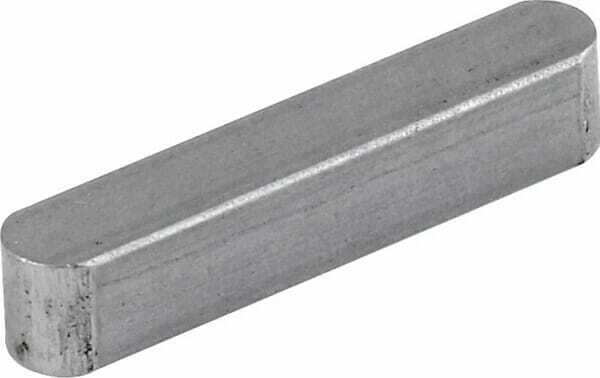 Pièces agricoles - Fasteners - Clavette parallèle à bouts arrondis 6 x 6 x 32