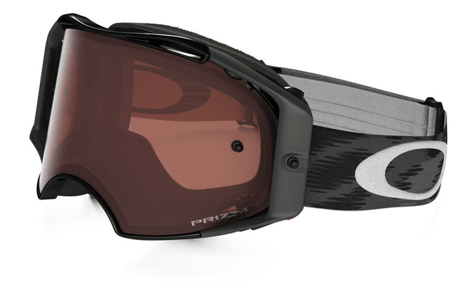Equipement Quad & Motos - Masques & lunettes - Masque OAKLEY Airbrake MX Jet Black écran Prizm MX Bronze