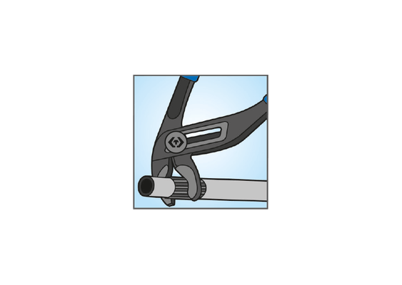 Outils - Outils divers - Pince multiprise avec push button 300mm