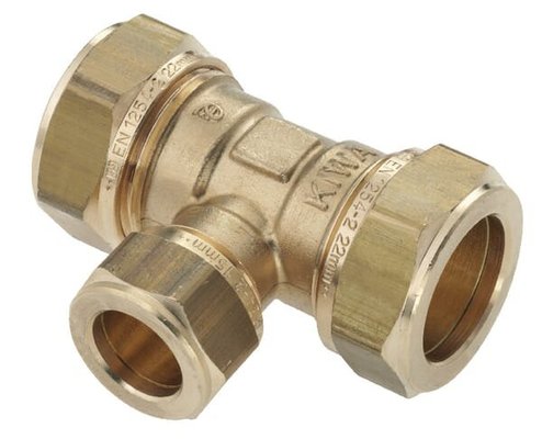 Pièces agricoles - Hydraulique - Té réduit 22x15x22mm