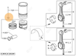PISTON COMPLET Deutz-Fahr origine