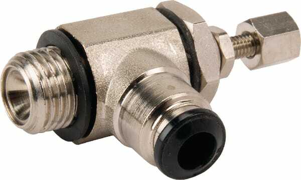 Pièces agricoles - Pièce pneumatique - Limiteur débit G 1/4 a - SQ 6