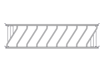 Materiels - Matériel d'élevage - autre - PANNEAU OBLIQUE DE 8P./4M