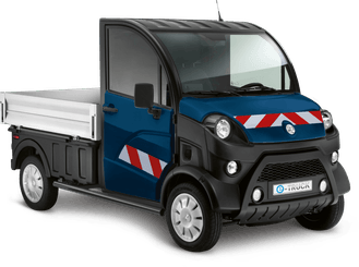 Materiels - Voiture sans permis - Voiture sans permis Aixam E-TRUCK L6E ELEC PLATEAU