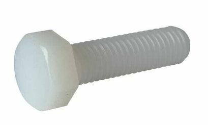 Pièces agricoles - Fasteners - Boulon hexagonal entièrement fileté Ertalon M8x50