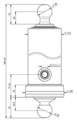 Pièces agricoles - Hydraulique - Vérin de basculement