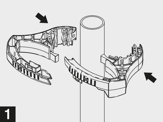 Pièces agricoles - Pièce divers - Poignée de pour cric à roue Ø60mm