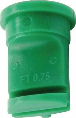 Pièces agricoles - Pièce Pulvérisateur - Buse à jet mirroir FT 140° 15 vert clair plastique Lechler