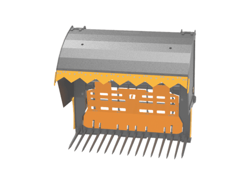 Materiels - Godet désileur - Plaque arrière Silocut L+ 200-250