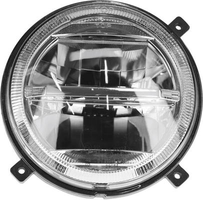 Pièces agricoles - Eclairage - Phares LED, 22/21 W, ronds, 9-36 V, Ø140 mm, feux de route/feux de croisement, connecteur H4, paire, Kramp