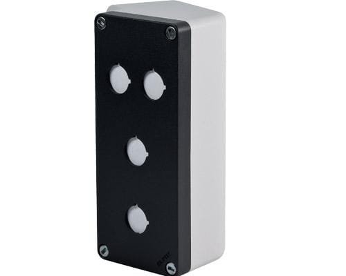 Pièces agricoles - Electricité - Boîtier bout., 85x200x85, 4or.