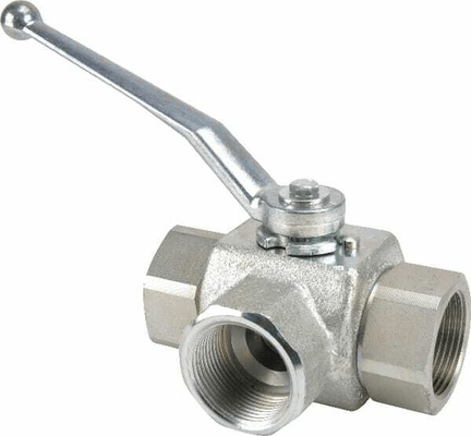 Pièces agricoles - Hydraulique - Robinet a 3 voies 1 1/4