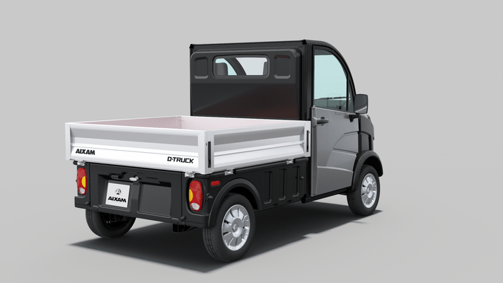 Materiels - Voiture sans permis - Voiture sans permis Aixam E-TRUCK L6E ELEC PLATEAU