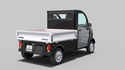 Materiels - Voiture sans permis - Voiture sans permis Aixam E-TRUCK L6E ELEC PLATEAU