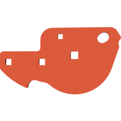 Pièces agricoles - Pièce divers - plaque de raccordement peinte