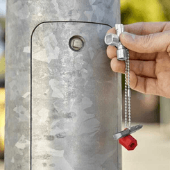Outils - Outils divers - Cle pour armoires de manoeuvre