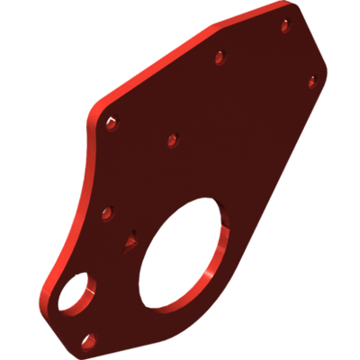 Pièces agricoles - Pièce divers - plaque de support 4m -peinte-