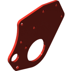 Pièces agricoles - Pièce divers - plaque de support 4m -peinte-