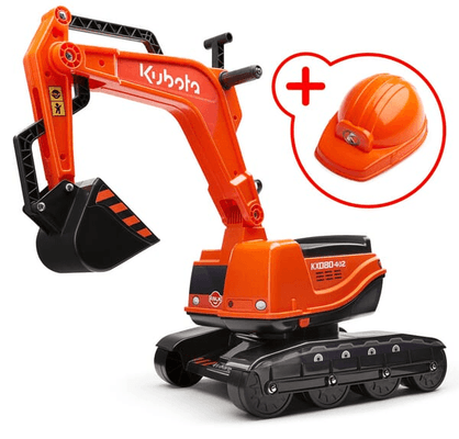 Loisirs - Jouets - Excavatrice Kubota KX080 avec siège rotatif et casque