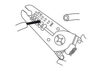 Outils - Outils divers - Pince à dénuder et à couper 150mm