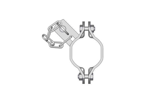 Materiels - Accessoires 0Kg-5Kg - BRIDE TREFLE 1D D.76MM