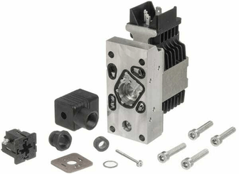 Pièces agricoles - Hydraulique - Aim. PVEO-R on/off 12V DIN 1x4