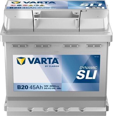 Pièces agricoles - Eclairage - Battery 12V 45Ah 400A B20 VARTA Dynamic SLI