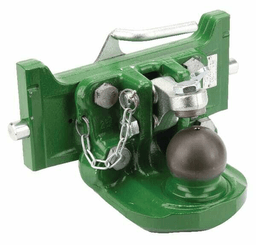 Pièces agricoles - Tracteur pièce adaptable - Attelage à boule 80 mm vert