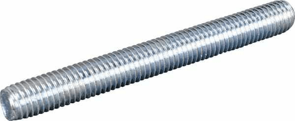 Pièces agricoles - Fasteners - Tige filetée M8x50 4.6 zing