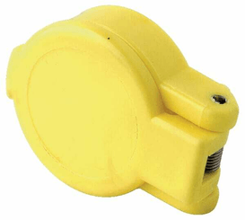 Pièces agricoles - Hydraulique - Bouchon clip jaune 1/2