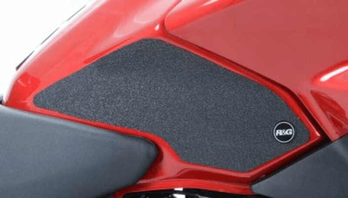 Pièces Quad & Motos - Equipement véhicule - Kit grip de réservoir R&G RACING 2 pièces noir Honda Crossrunner