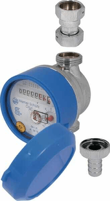 Pièces agricoles - Hydraulique - Compteur d'eau 3/4"