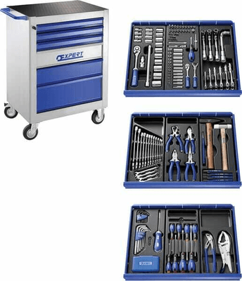 Outils - Outils divers - Servante + 209 outils