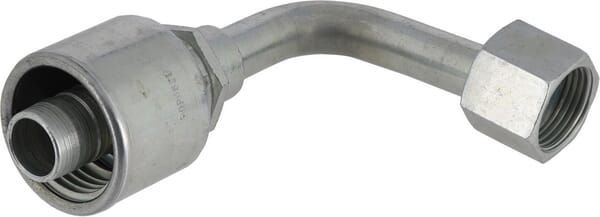 Pièces agricoles - Hydraulique - Racc. à sertir DN16-13/16 ORFS 90°