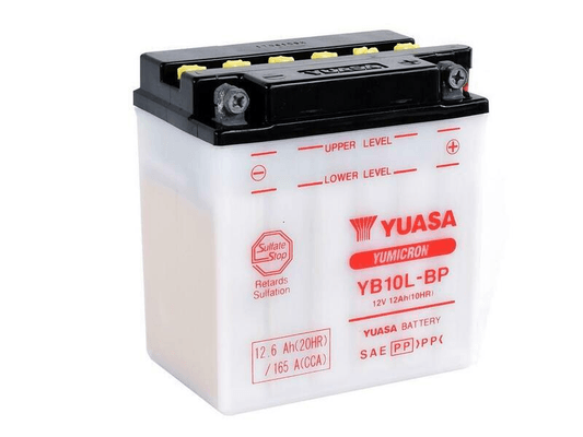 Pièces Quad & Motos - Electrique - Batterie YUASA conventionnelle sans pack acide - YB10L-BP