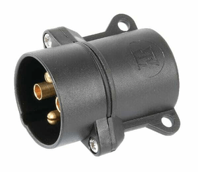 Pièces agricoles - Electricité - Prise 4 pôles, 12-24V