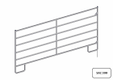 PACK DE 16 PANELS DE CONTENTION H.1.60M L.3M