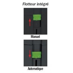 Materiels - Pompe - POMPE VIDE-CAVE 750W EAU CHARG AVEC FLOTTEUR INTEGRE